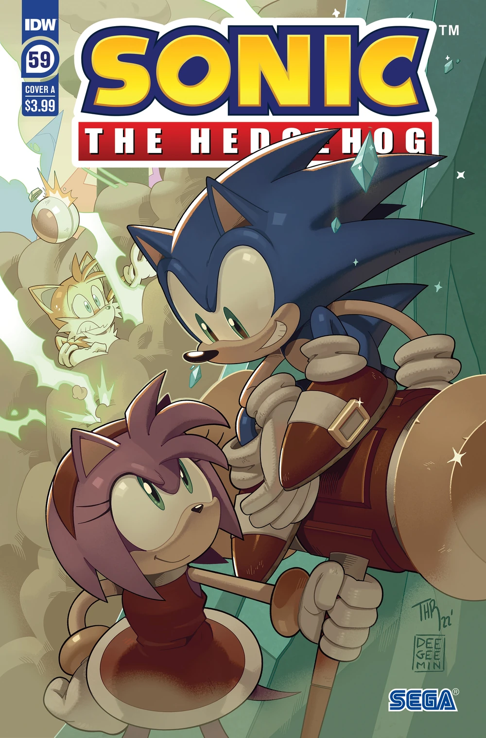 Sonic The Hedgehog #59 Cover A